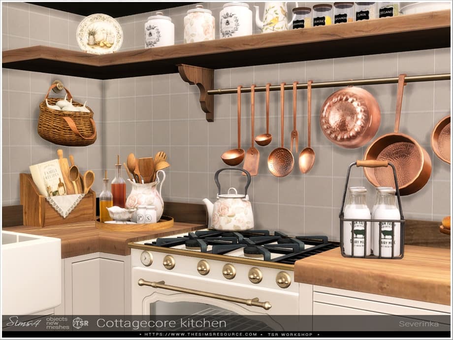 Галерея мода Набор для кухни Cottagecore kitchen #2